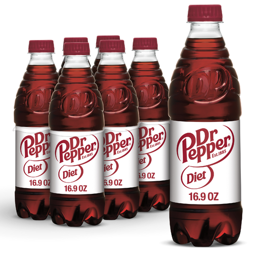 Dr Pepper Diet - 16.9 Fluid Ounce - 6 Count Image 1 of 4