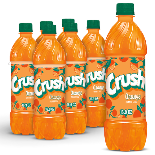 Crush Orange Soda - 0.083 Liter - 6 Count