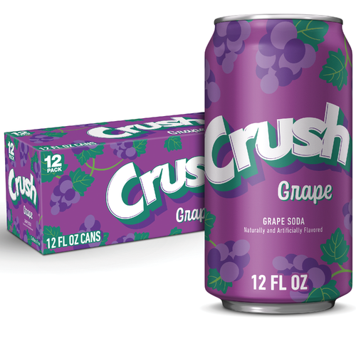 Crush Grape Soda - 12 Fluid Ounce Image 1 of 3