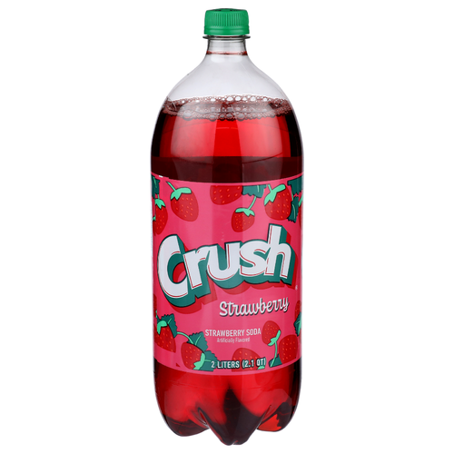 Crush Soda Strawberry - 2 Liter