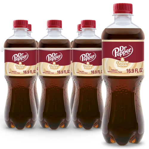 Dr Pepper & Cream Soda - 0.083 Liter - 6 Count