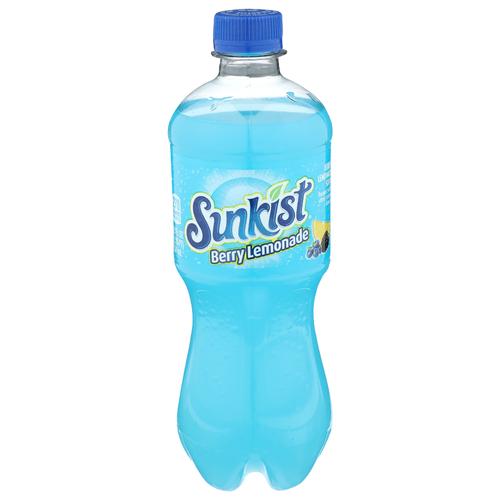 Sunkist Berry Lemonade Soda - 20 Fluid Ounce