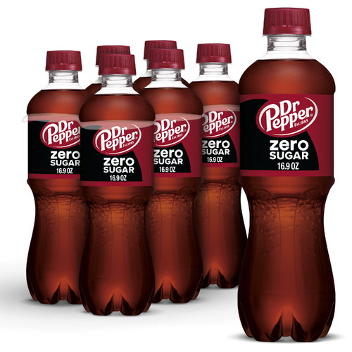 Dr Pepper Zero Sugar Dr - 16.9 Fluid Ounce - 6 Count Image 1 of 4