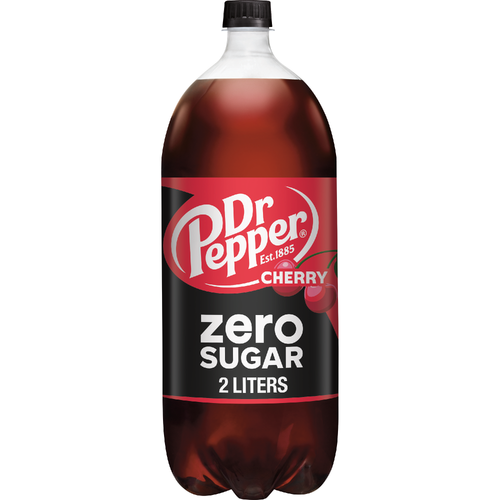 Dr Pepper Cherry Zero Sugar Soda - 2 Liter