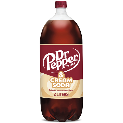 Dr Pepper & Cream Soda - 2 Liter