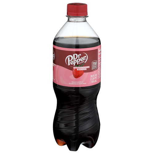 DR. Pepper Dr Strawbs And Cream - 20 Fluid Ounce Image 1 of 4