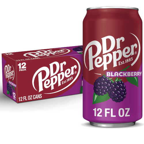 Dr Pepper Blackberry Soda - 12 Fluid Ounce
