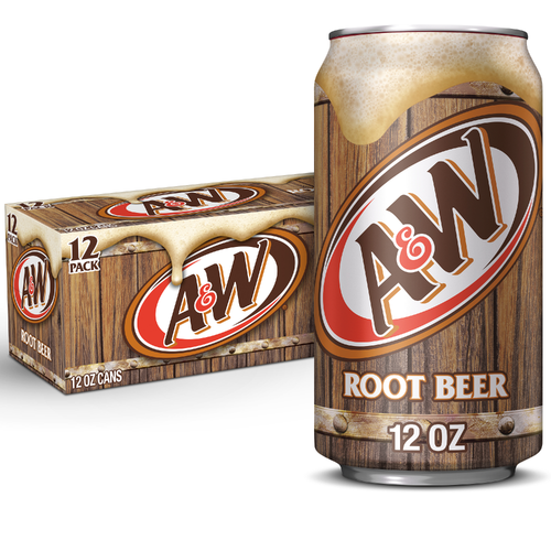 A&W Root Beer Soda - 12 Fluid Ounce Image 1 of 3
