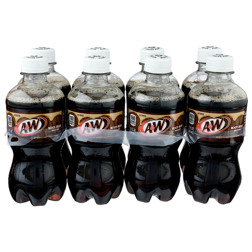A&W A & W Root Beer - 12 Fluid Ounce - 8 Count