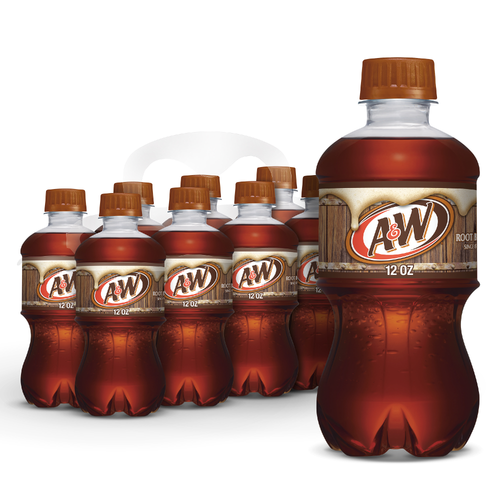 A&W Root Beer Soda - 1.5 Fluid Ounce - 8 Count Image 1 of 3