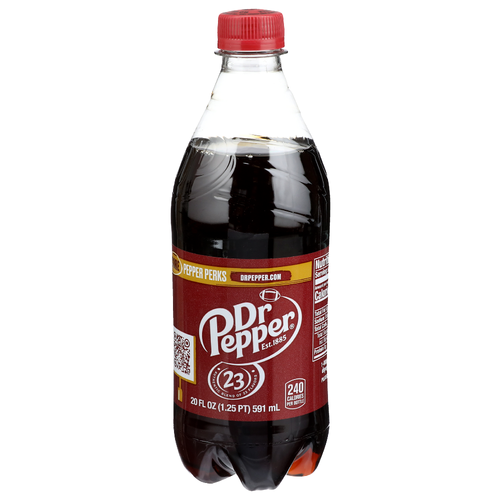 Dr Pepper Perks 23 Authentic Blend Of Flavors - 20 Fluid Ounce