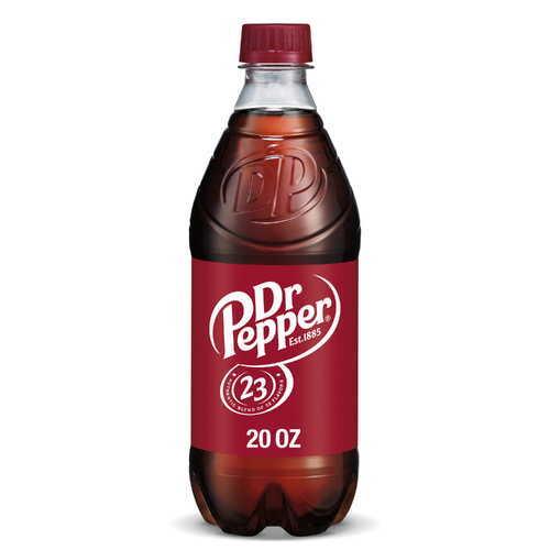 Dr Pepper Soda Soft Drink - 20 Fluid Ounce Image 1 of 3