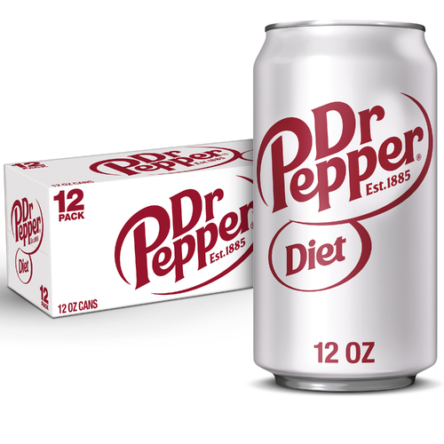 Dr Pepper Diet Soda - 12 Fluid Ounce