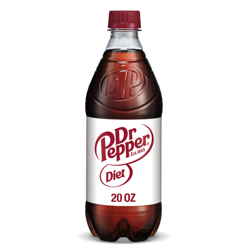 Dr Pepper Diet Soda - 20 Fluid Ounce Image 1 of 3