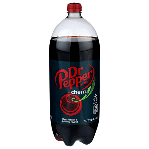 Dr Pepper Drinks Flavored Cherry - 2 Liter