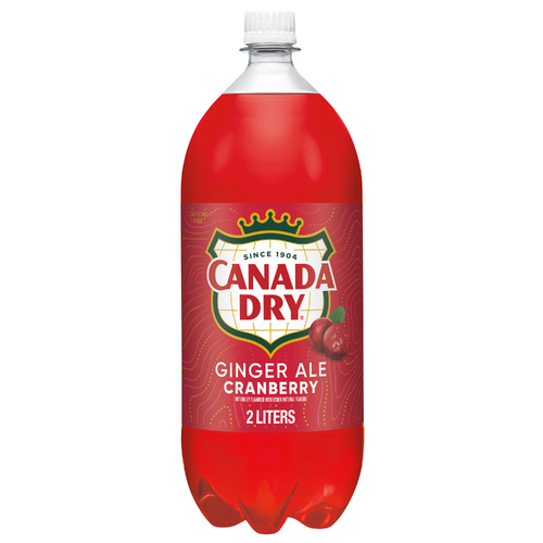 Canada Dry Cranberry Ginger Ale Soda - 2 Liter
