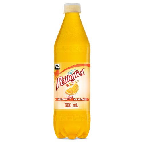 Penafiel Naranjada Flavored Spring Mineral Water - 20.3 Fluid Ounce