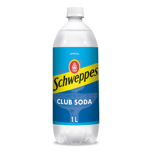 Schweppes Club Soda - 1 Liter