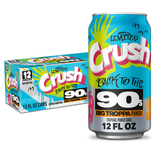 Crush Back To The Big Troppa Punch Soda - 12 Fluid Ounce