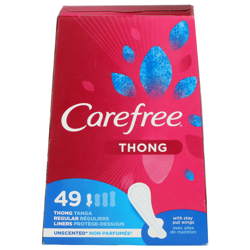 Carefree Thong - 49 Count