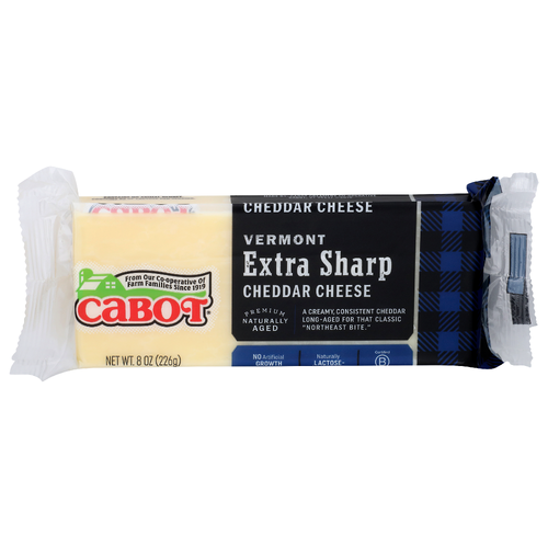 Cabot Cheddar Cheese Vermont Extra Sharp - 8 Ounce