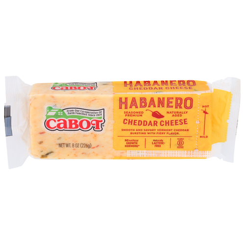 Cabot Habanero Cheddar Bar - 8 Ounce