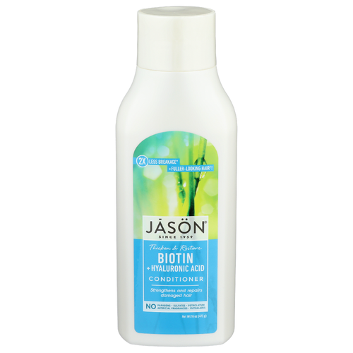 Jason Biotin + Hyaluronic Acid Conditioner - 16 Ounce