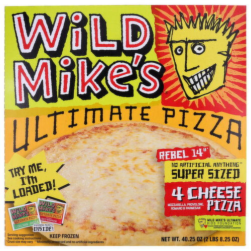 Wild Mike's Mikes Ultimate 4 Cheese - 10.063 Ounce - 4 Count