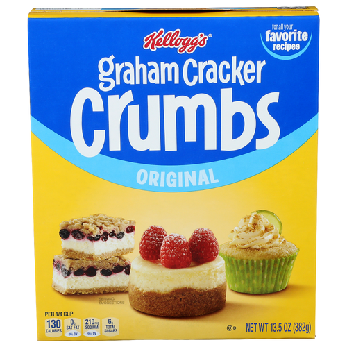 Kellogg's Graham Crackers Original Cracker Crumbs - 13.5 Ounce