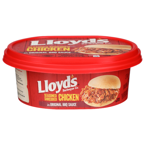 Lloyds Barbeque Co. Original BBQ Sauce Seasoned Shredded Chicken - 16 Ounce
