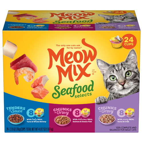Meow Mix Cat Food - 66 Ounce - 1 Count