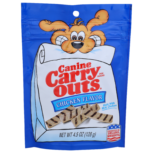 Canine Carry Outs Chicken Dog Snacks - 4.5 Ounce