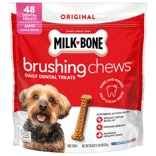 Milk-Bone Brushing Chews Daily Dental Dog Treats - 18.9 Ounce - 1 Count