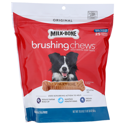 Milk-Bone Original Smmed Brushing Chew - 0.784 Ounce - 25 Count