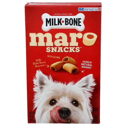 Milk-Bone Maro Snacks Milk - 15 Ounce