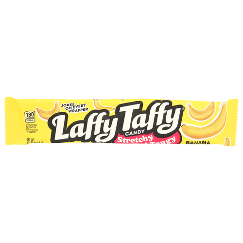 Laffy Taffy Banana Candy Stretchy And Tangy - 1.5 Ounce