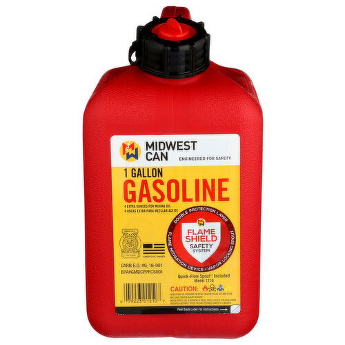 Midwest Can Gas Carb Spout - 1 Gallon