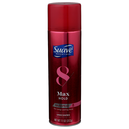 Suave Essentials Max Hold 8 Hairspray - 11 Ounce