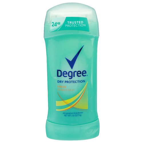 Degree Dry Protection Fresh Invisible Solid Anti-perspirant & Deodorant - 2.6 Ounce