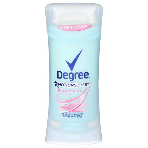 Degree Motionsense Sheer Powder Anti-perspirant & Deodorant - 2.6 Ounce