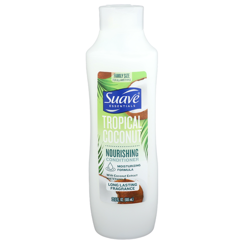 Suave Essentials Tropical Coconut Nourishing Conditioner - 22.5 Fluid Ounce