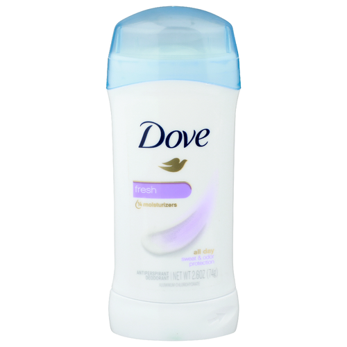 Dove Fresh Antiperspirant Deodorant - 2.6 Ounce