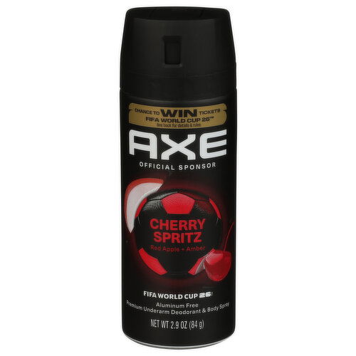 Axe Body Spray Ffc Cherry - 2.9 Ounce Image 1 of 3