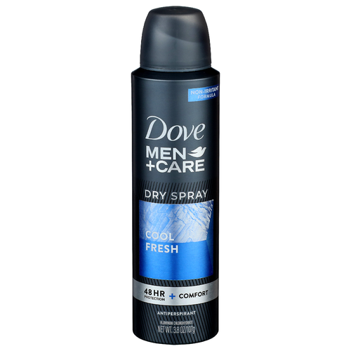 Dove Men + Care Cool Fresh Dry Spray Antiperspirant - 3.8 Ounce