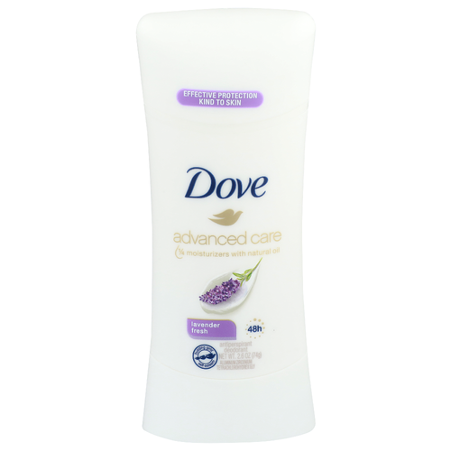 Dove Advanced Care Lavender Fresh Antiperspirant Deodorant - 2.6 Ounce