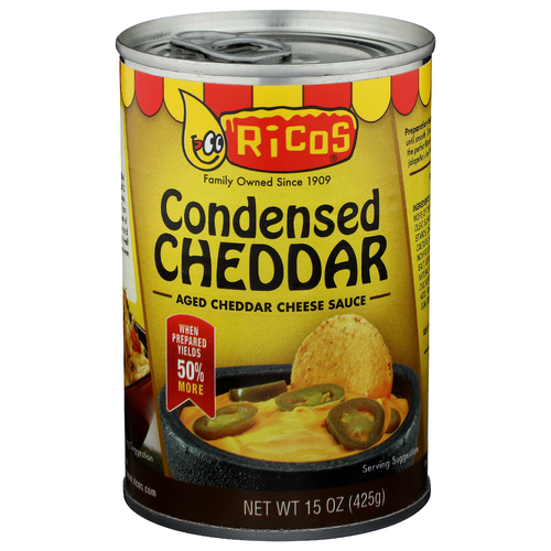 BROOKSHIRE'S Ricos Condensed Chdr Chse Sce - 15 Ounce