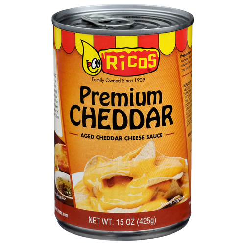 Ricos Aged Cheddar Cheese Sauce Premium - 15 Ounce