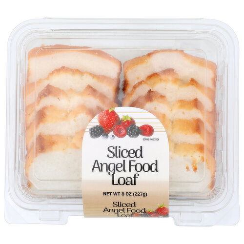 Olson's Baking Company Angel Food Loaf, Sliced - 8 Ounce