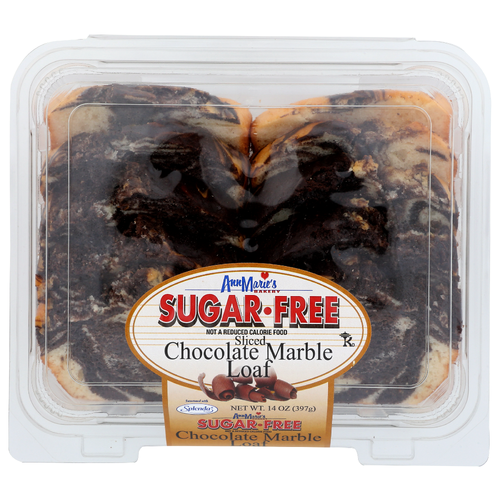 Ann Marie's Bakery Sugar Free Sliced Marble Loaf - 14 Ounce