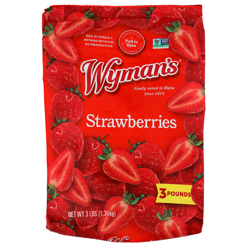 Wyman's Strawberries - 3 Pound